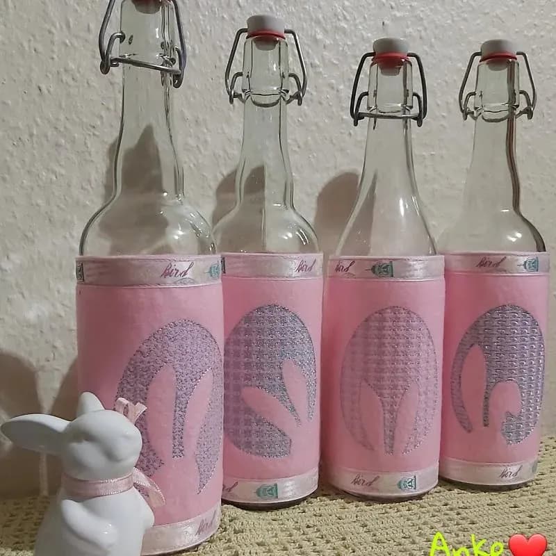 Stickdatei Ostereier 4-teilig