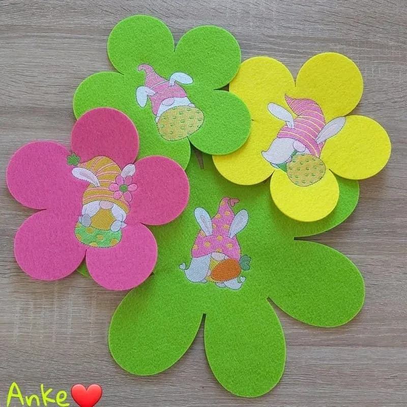 Stickdatei Osterwichtel 4-teilig