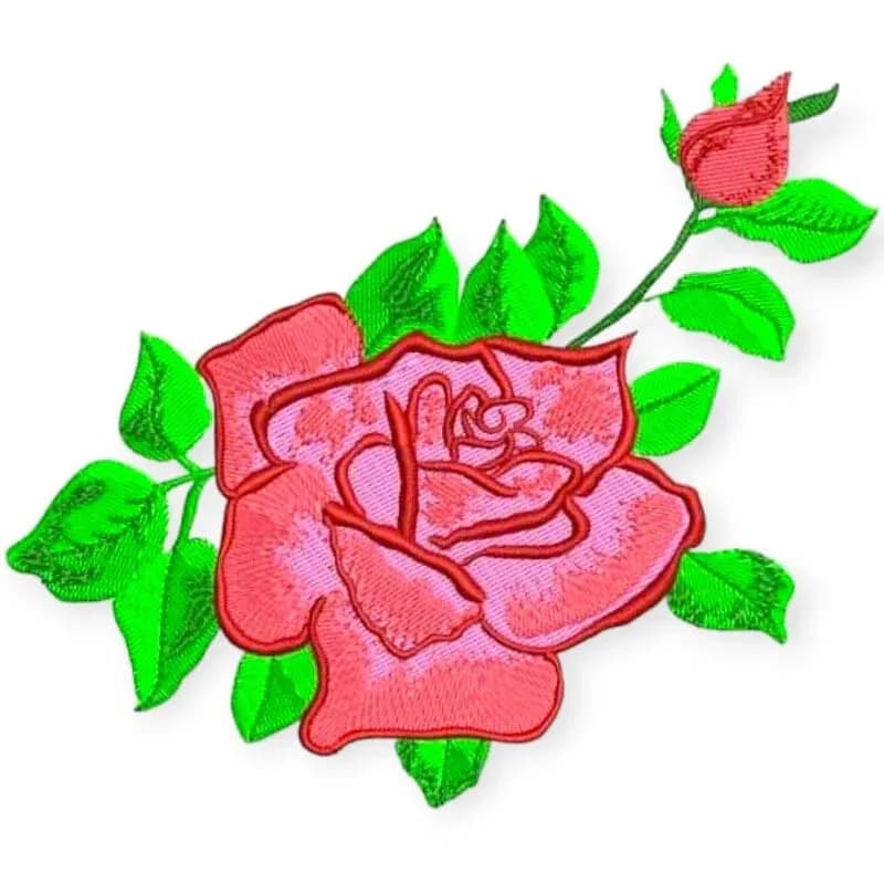 Stickdatei Rosen