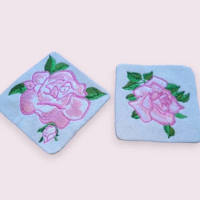 Stickdatei Rosen Einzeln