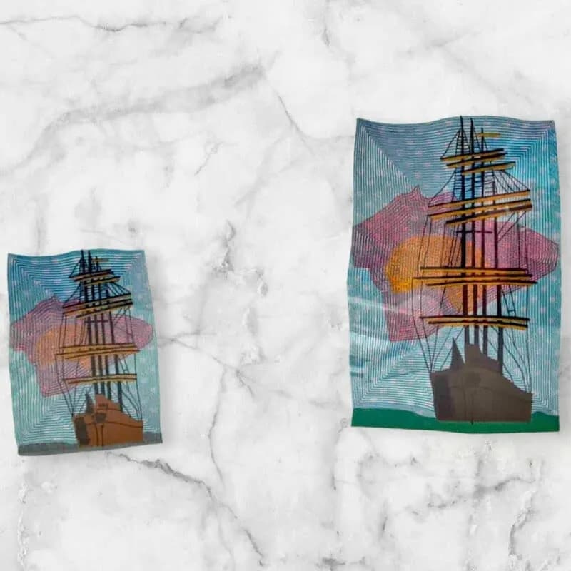 Stickdatei Schiff Segelschiff