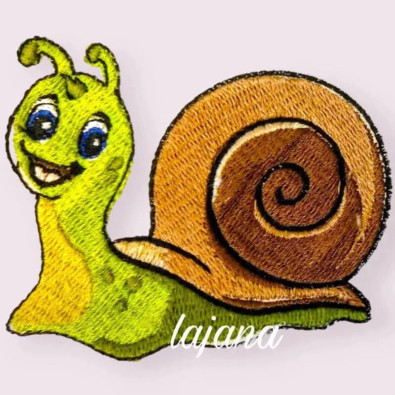 Stickdatei Schnecken Lilo und Fiete