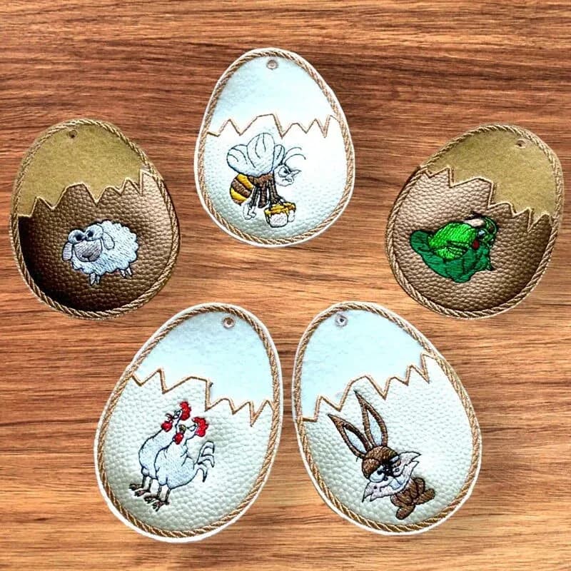 Stickdatei Minitiere Set