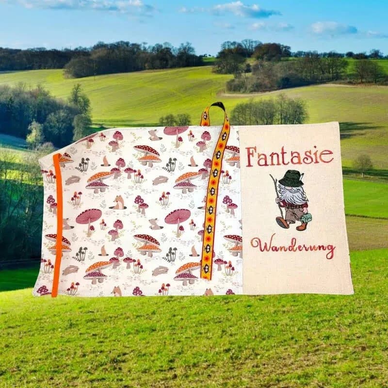 ITH Stickdatei Wichtel Wandersmann