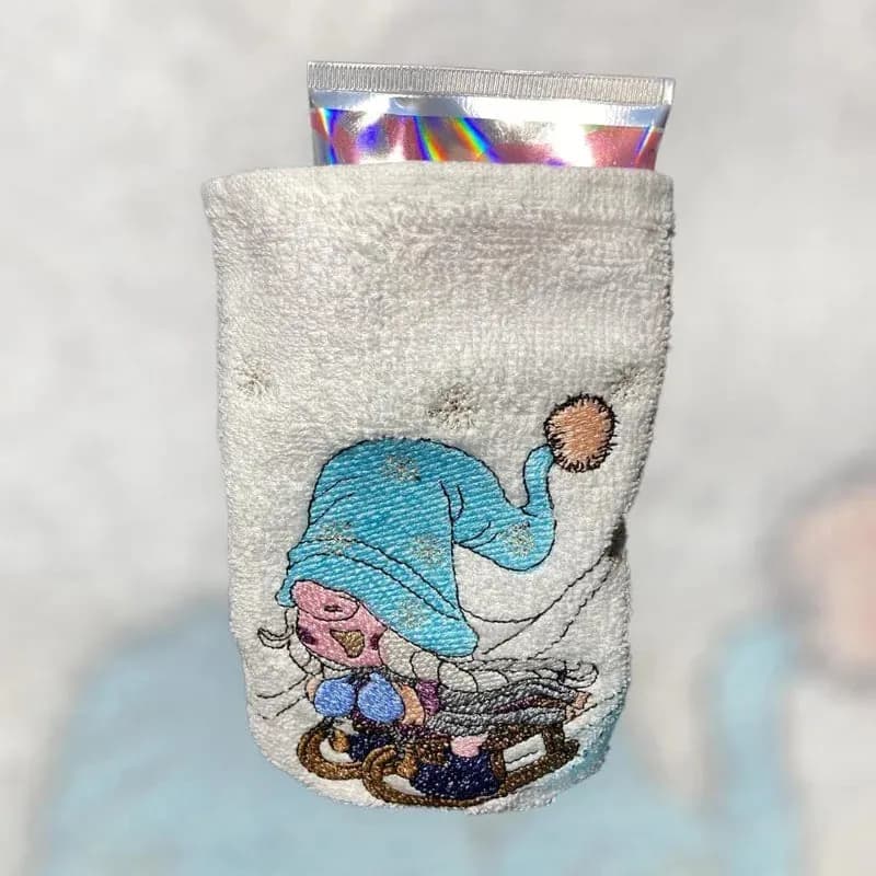 Stickdatei Wichteline Schlitten