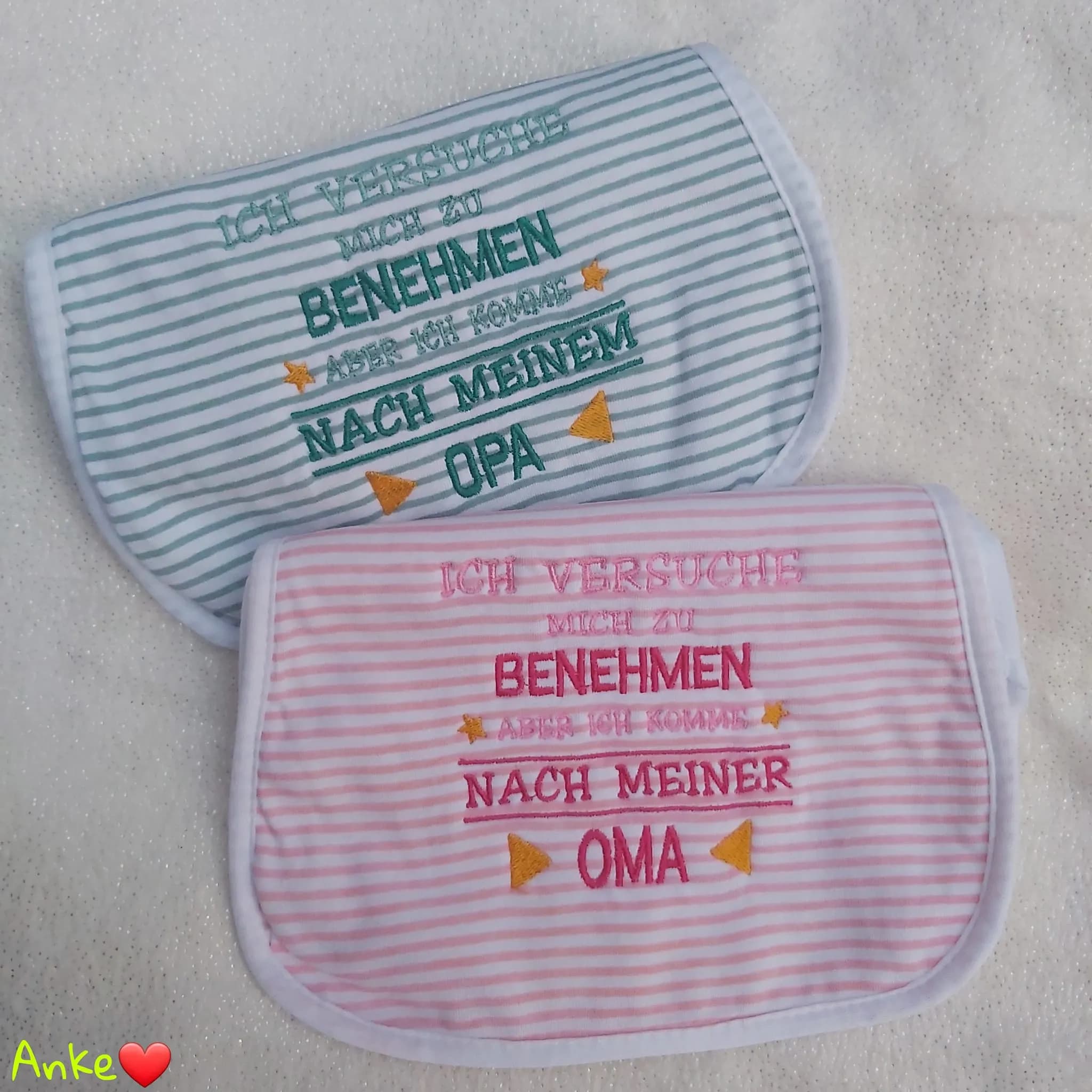 Stickdatei Babysprüche