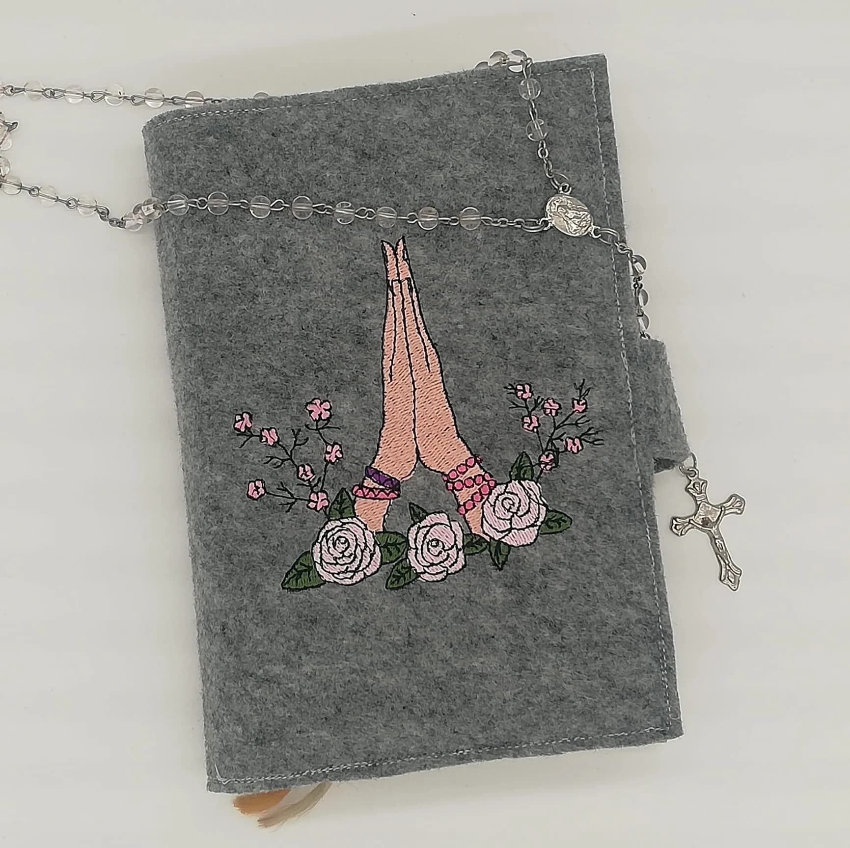 Stickdatei Betende Hände