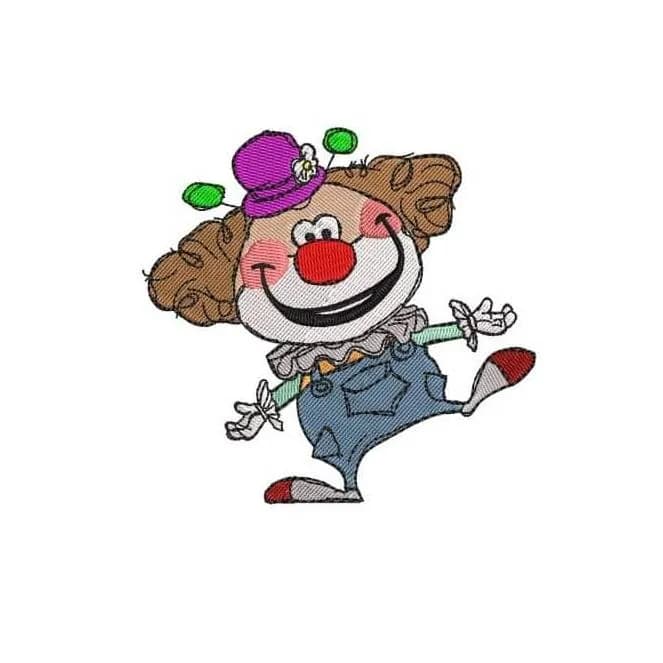 Stickdatei Clown