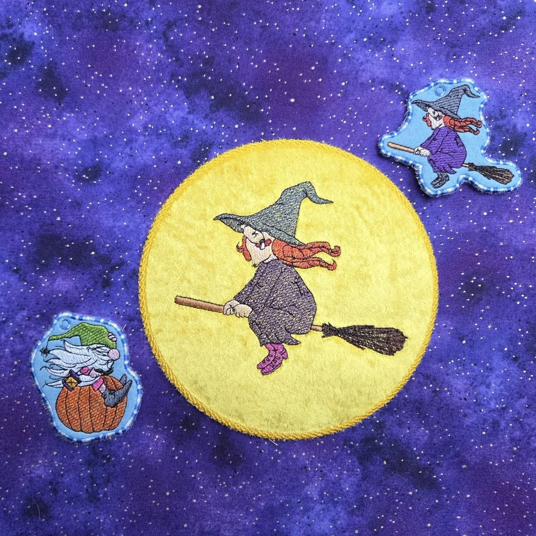 ITH Stickdatei Halloween Wichtel