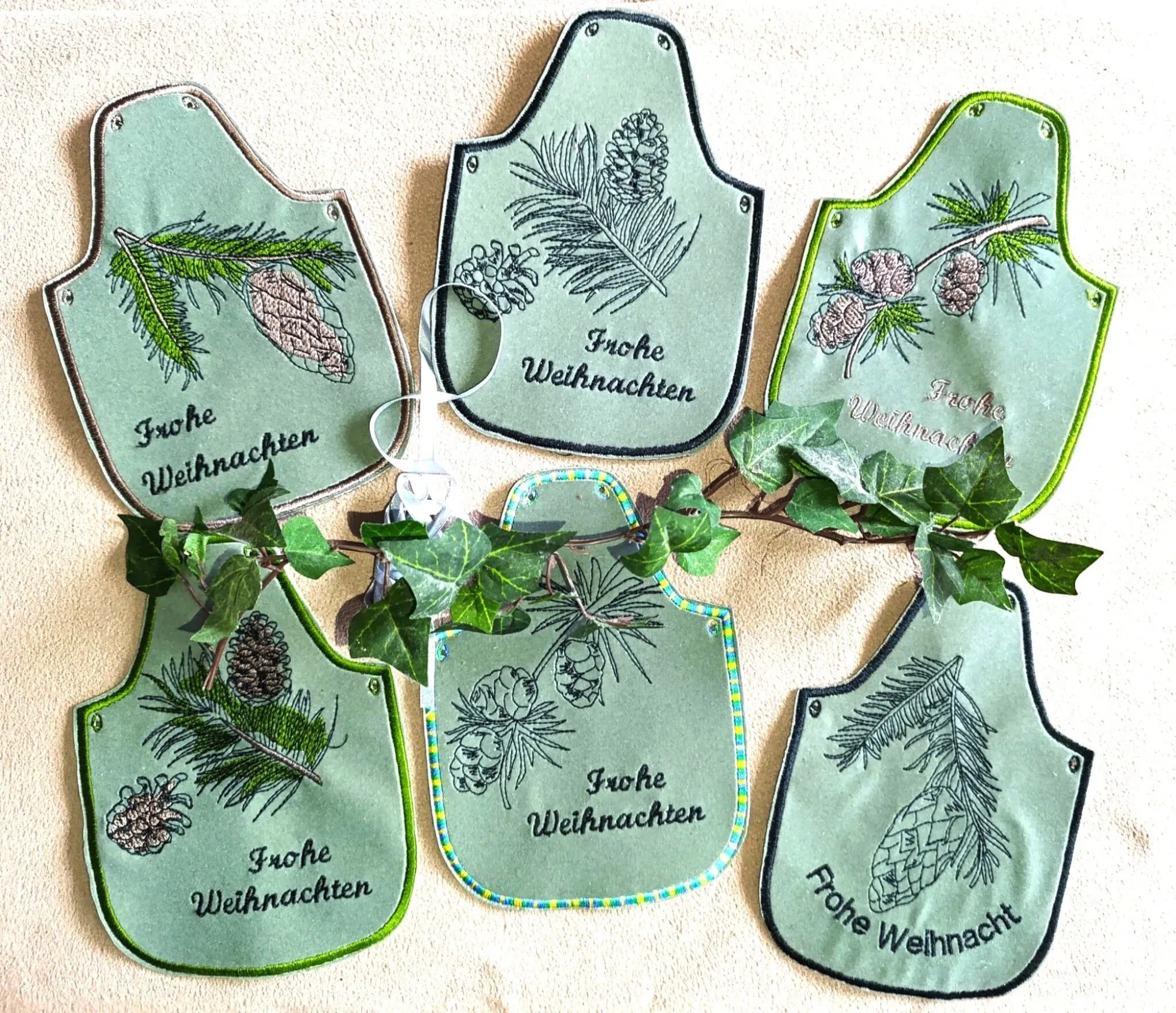 Stickdatei Tannenzapfen