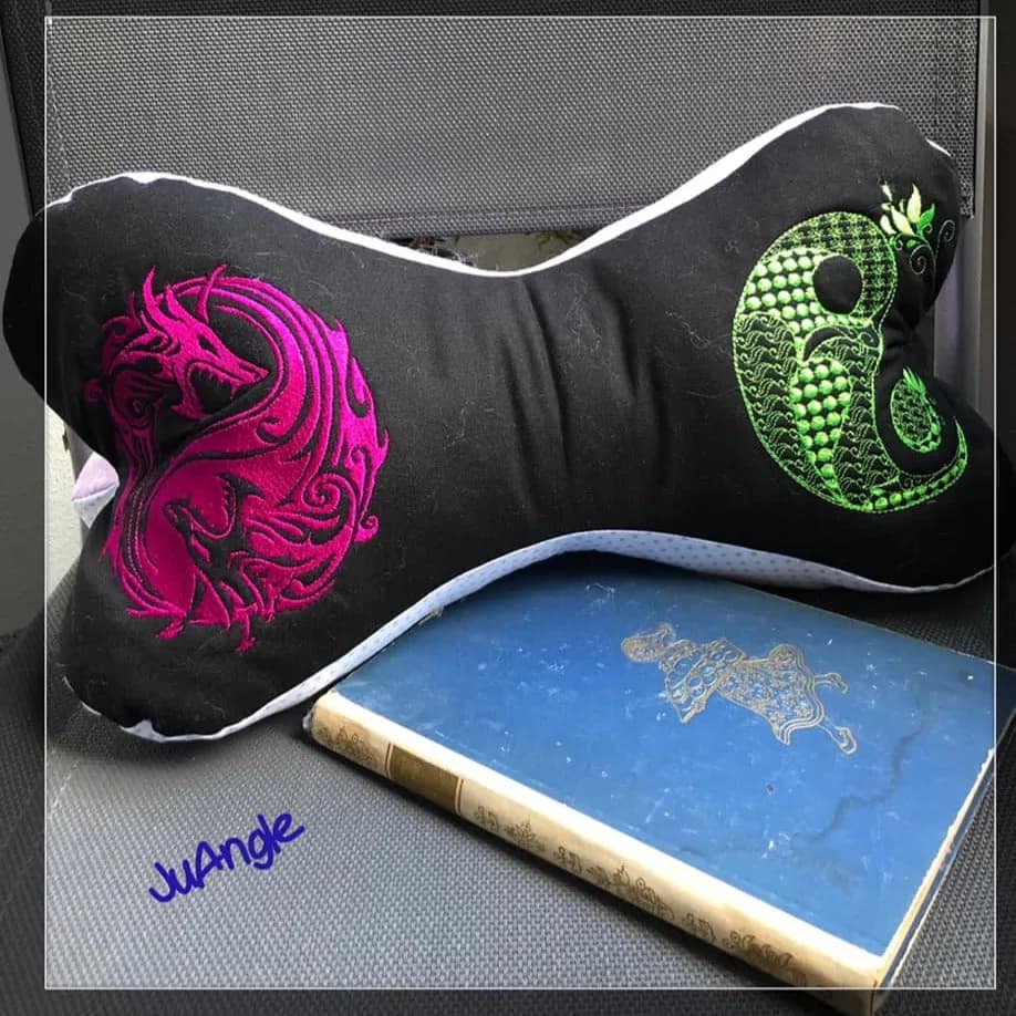 Stickdatei Yin und Yang Set