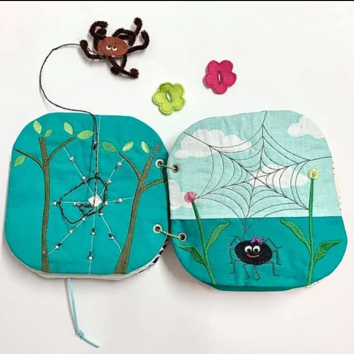 ITH Stickdatei stiXXie Lernbuch für Kinder 20x20