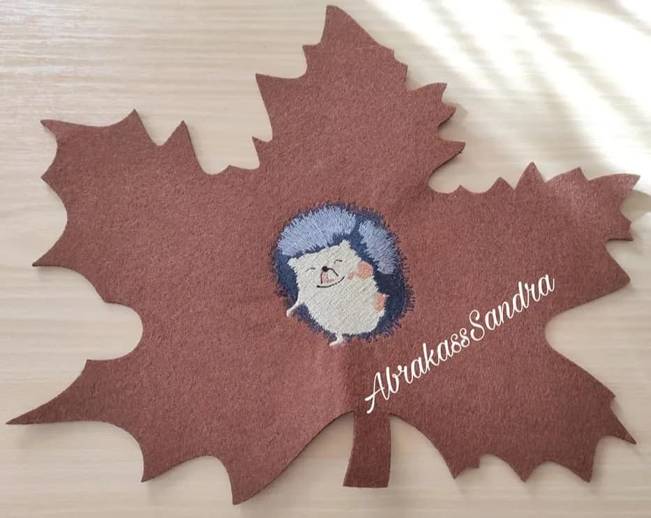 Stickdatei Igel Fredi 3-er Set