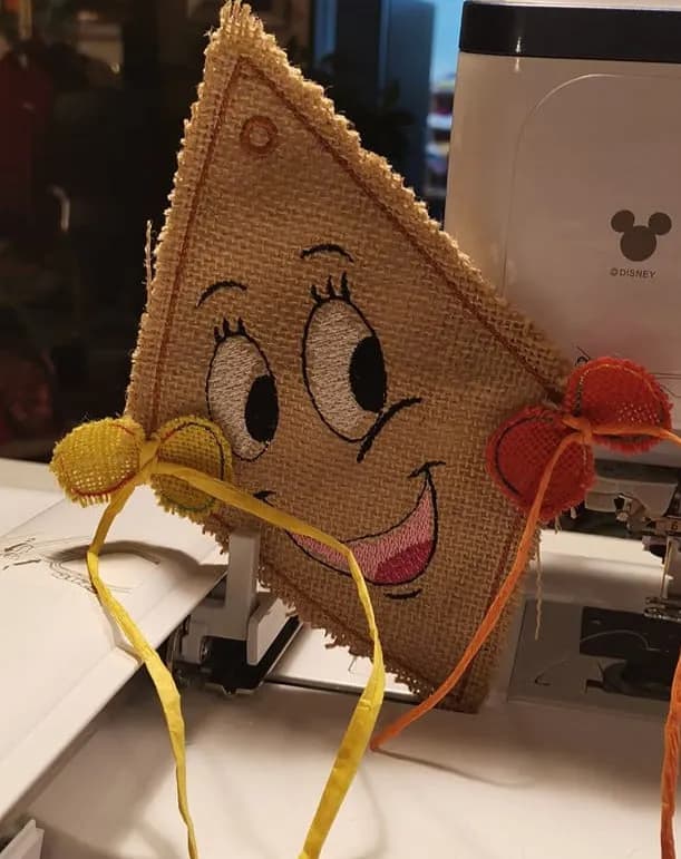 ITH Stickdatei Set Herbstdrachen, Applikation, Doodlestick