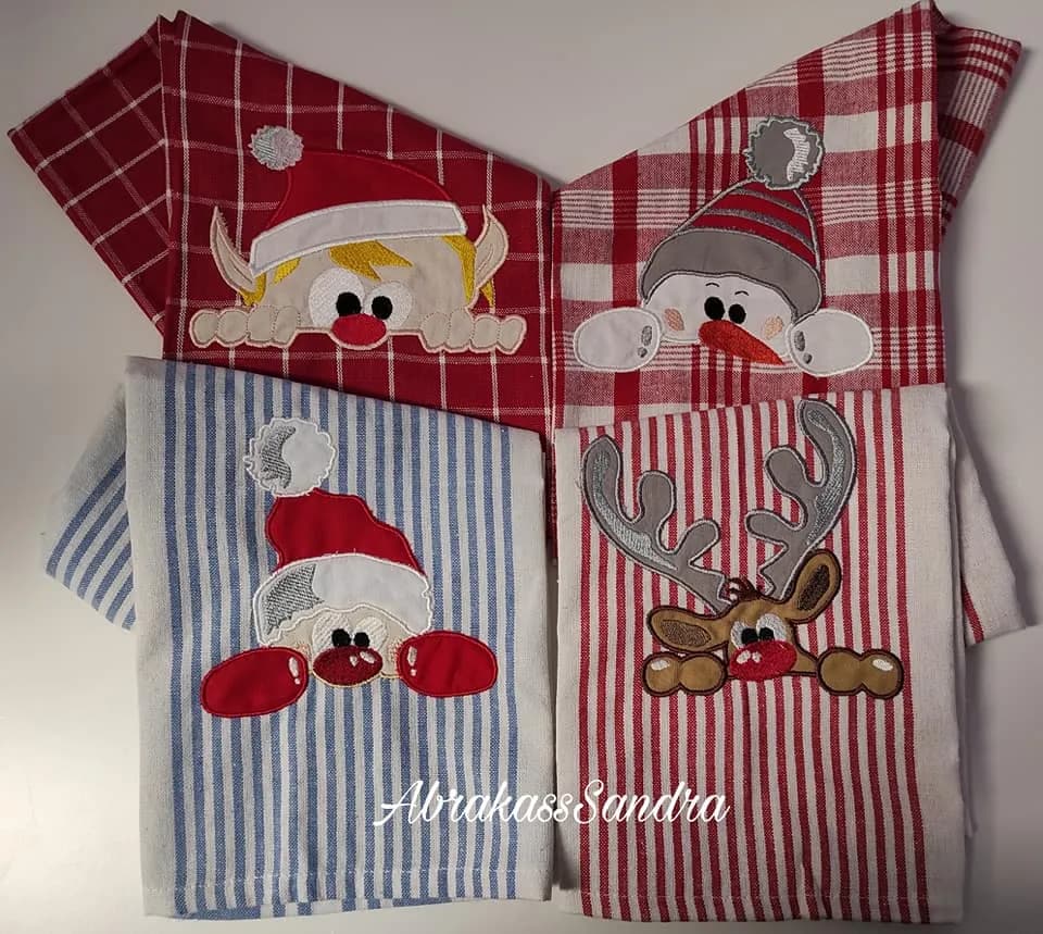 Stickdatei Weihnachten Set