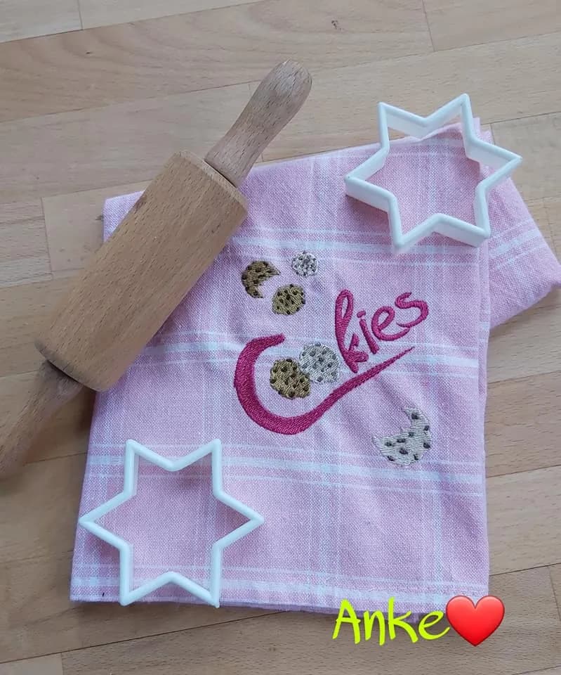 Stickdatei Küchenmotive Set