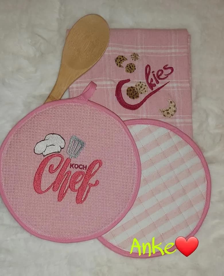 Stickdatei Küchenmotive Set