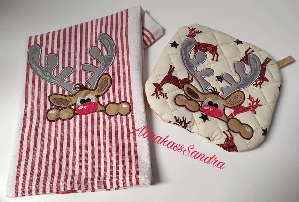 Stickdatei Weihnachten Set