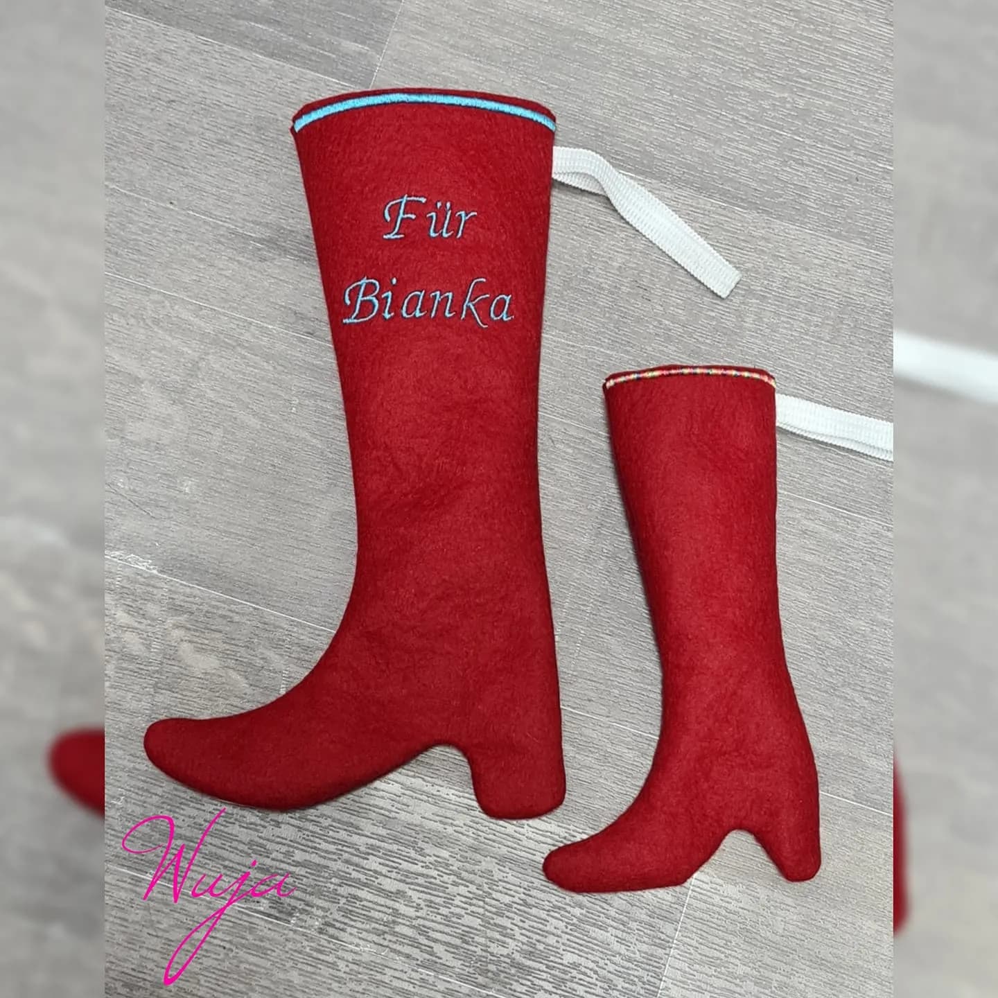 ITH Stickdatei Nikolausstiefel