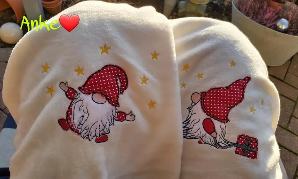 Stickdatei Wichtelzirkus DoodleApplikation