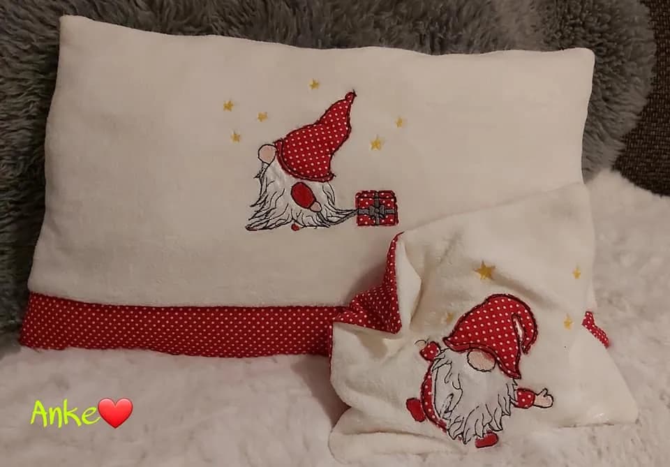 Stickdatei Wichtelzirkus DoodleApplikation