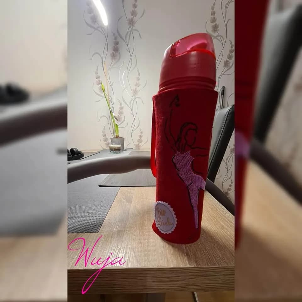 Stickdatei Tanzen mit Sprüchen