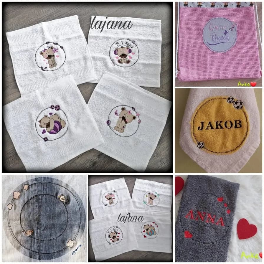 Stickdatei Doodlerahmen Set Teil 2