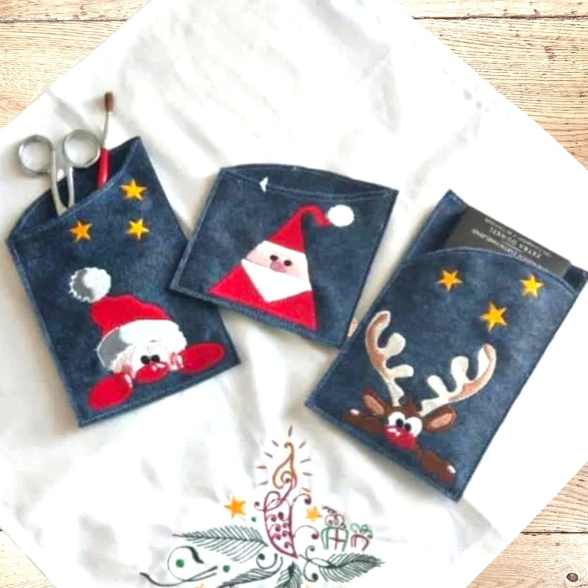 ITH MuFuTa Multifunktionstaschen - 6 Blanko-Varianten für Schokolade, Besteck und Geschenkverpackungen zu Weihnachten, Ostern und Festen