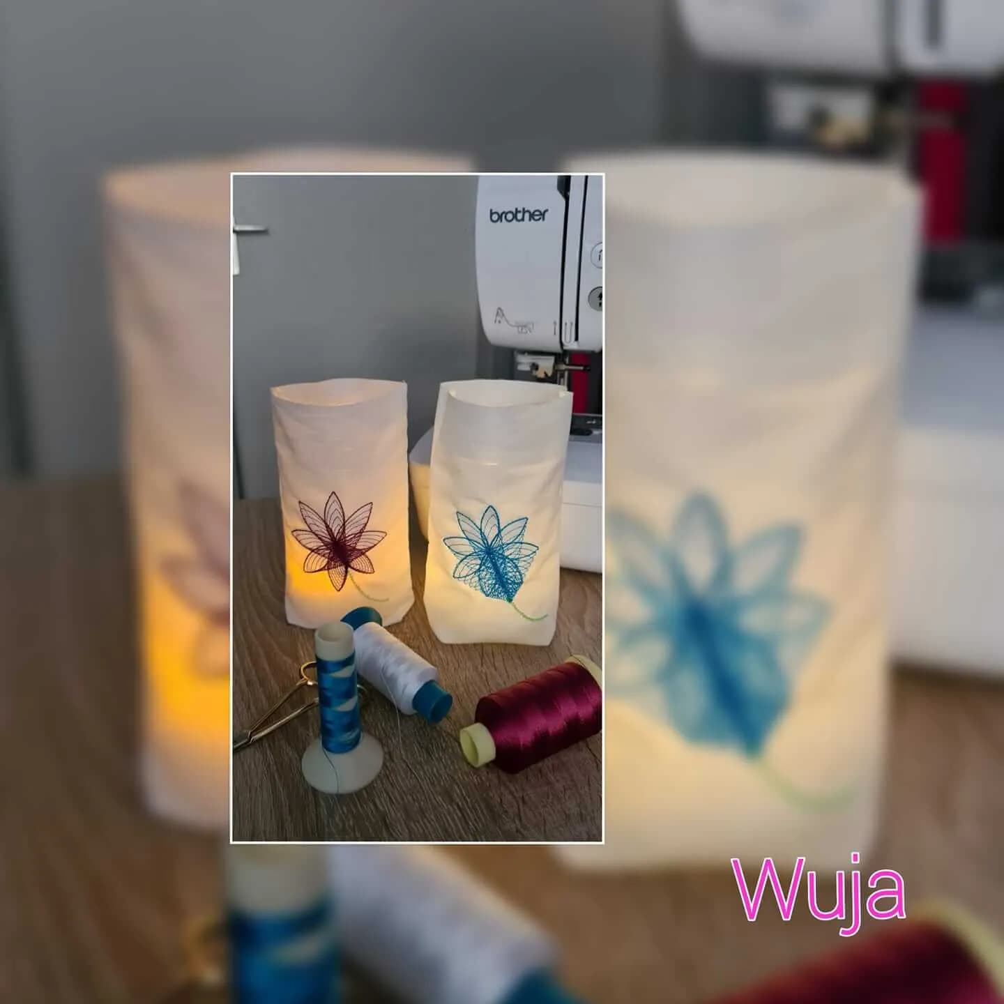 ITH Stickdatei Lichtbeutel Set