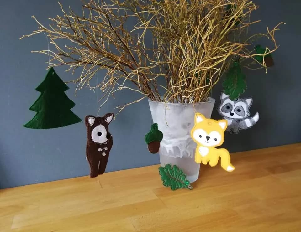 ITH Stickdatei Set Herbstmobile 8-teilig