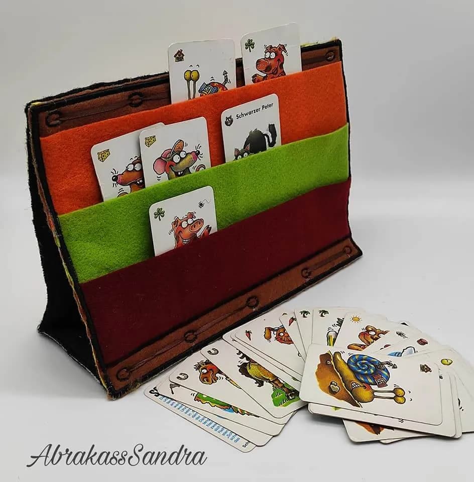 ITH Stickdatei Spielkartenhalter 3-teilig