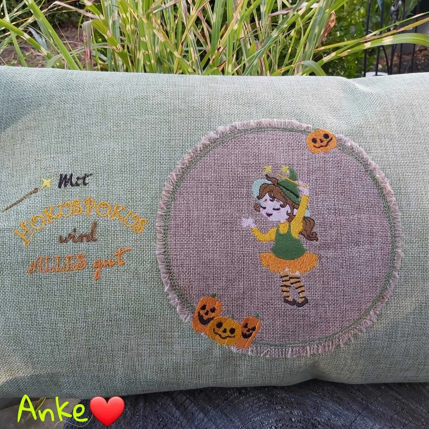 Stickdatei Hexe Set Vollstick 16-tlg.