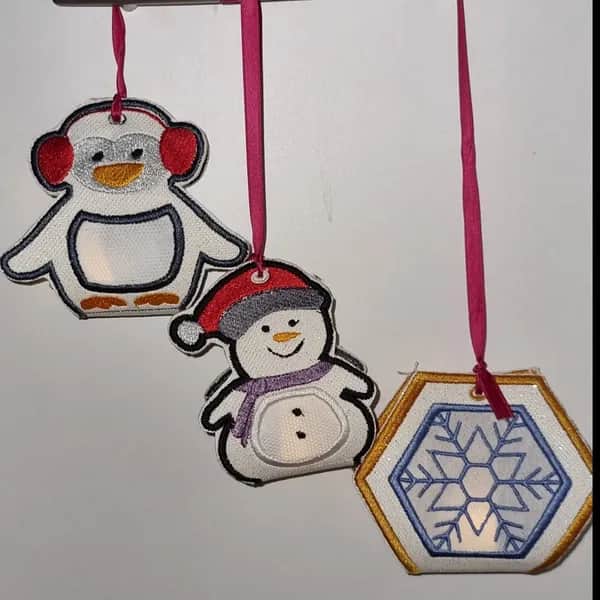 ITH Stickdatei Winterlichter
