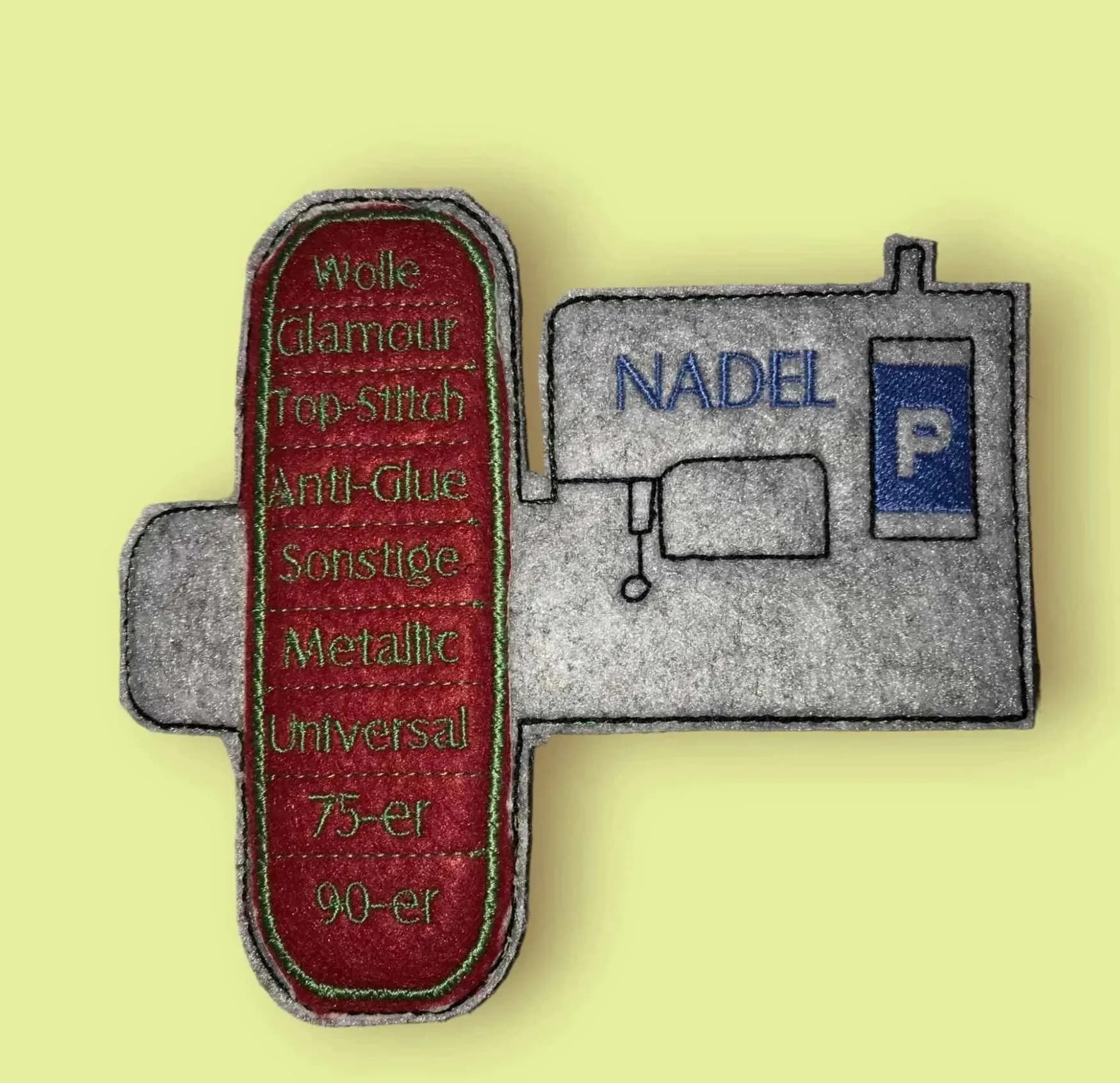 ITH Stickdatei Nadelparkplatz