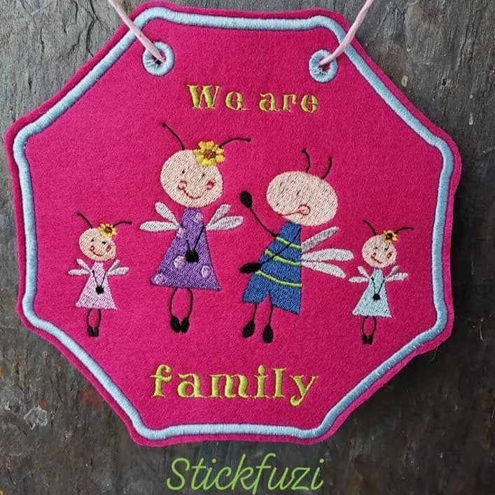 Stickdatei Elfen Pippa und Pepe