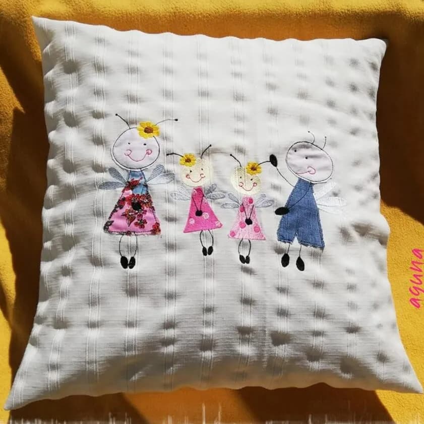 Stickdatei Elfen Pippa und Pepe