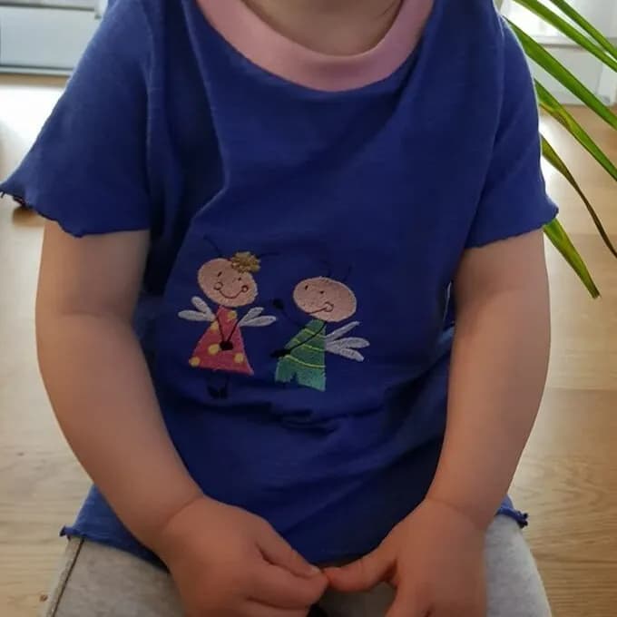 Stickdatei Elfen Pippa und Pepe