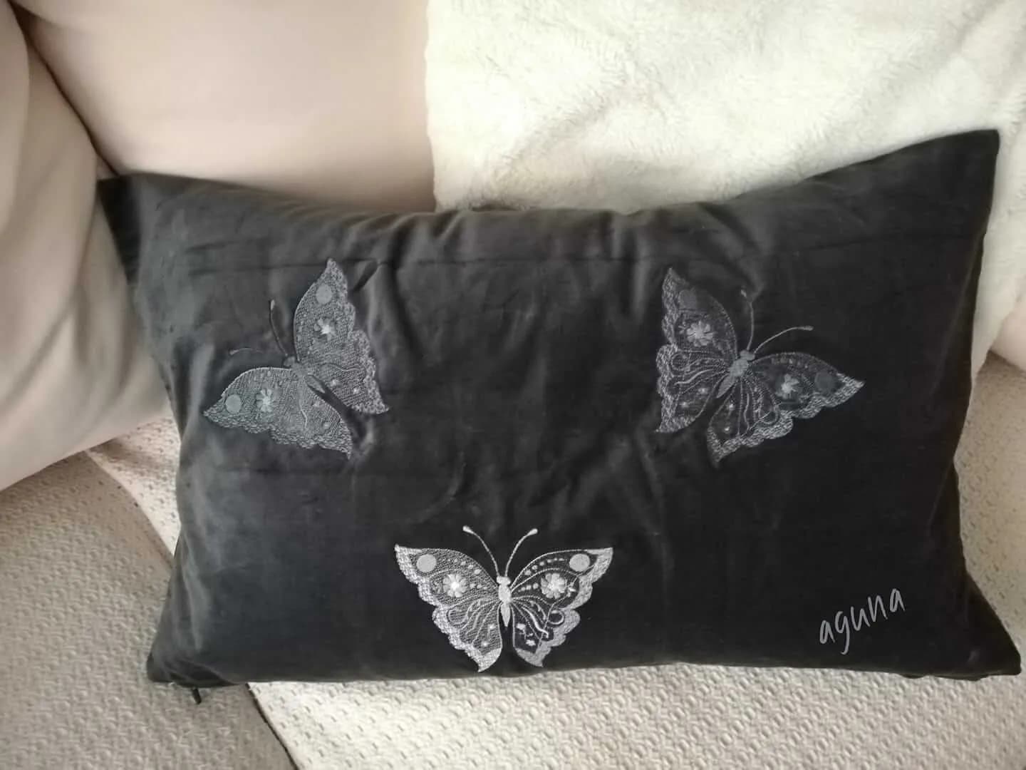 Stickdatei Schmetterling Romance 6-er Set