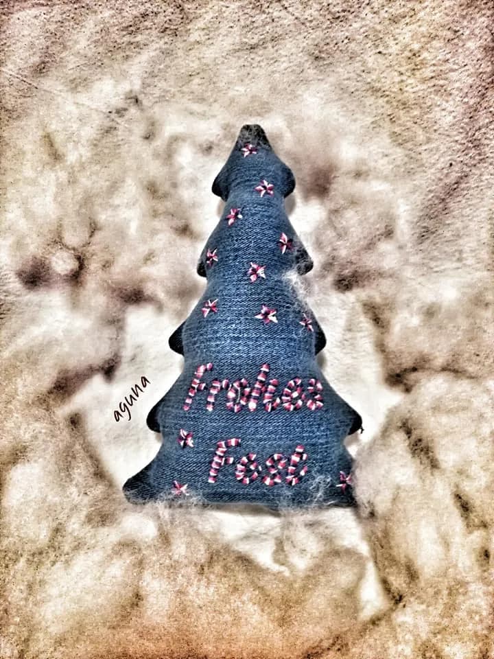 ITH Stickdatei Weihnachtsbaum ITH