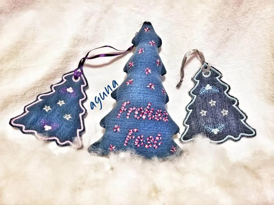 ITH Stickdatei Weihnachtsbaum ITH