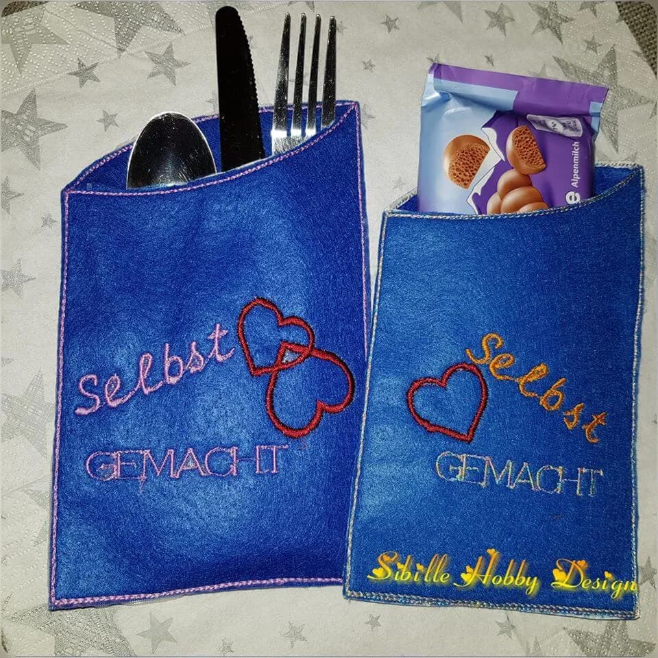 ITH Stickdatei GlasLabel Etiketten