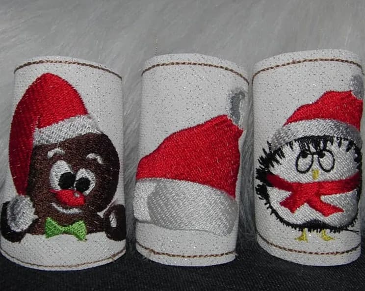 ITH Stickdatei Serviettenringe T2