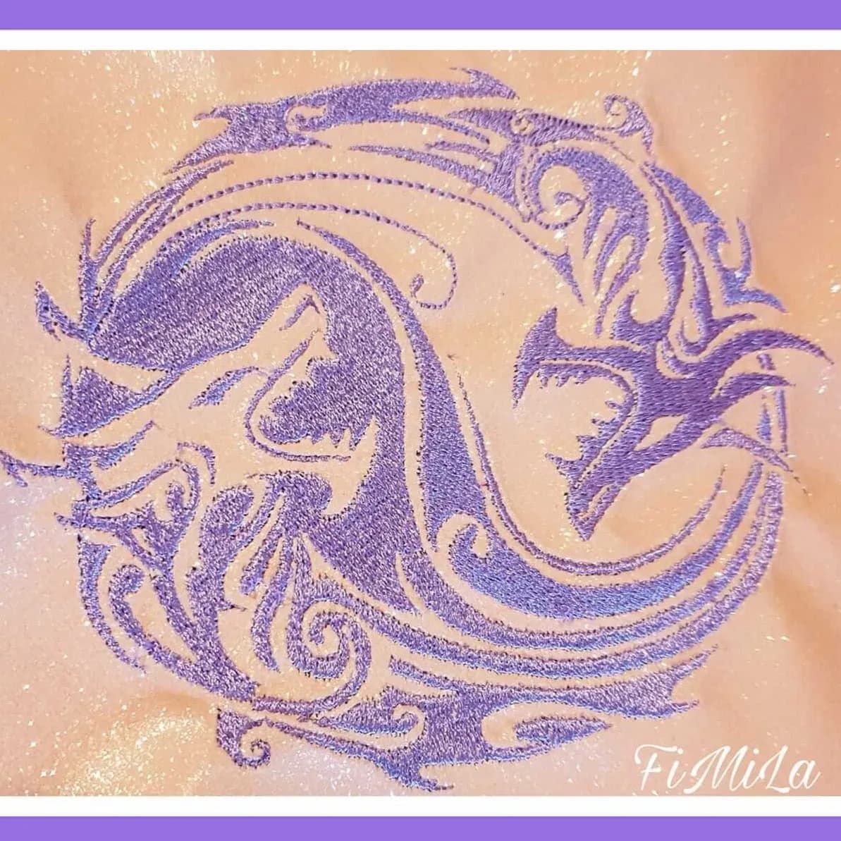 Stickdatei Yin und Yang Set