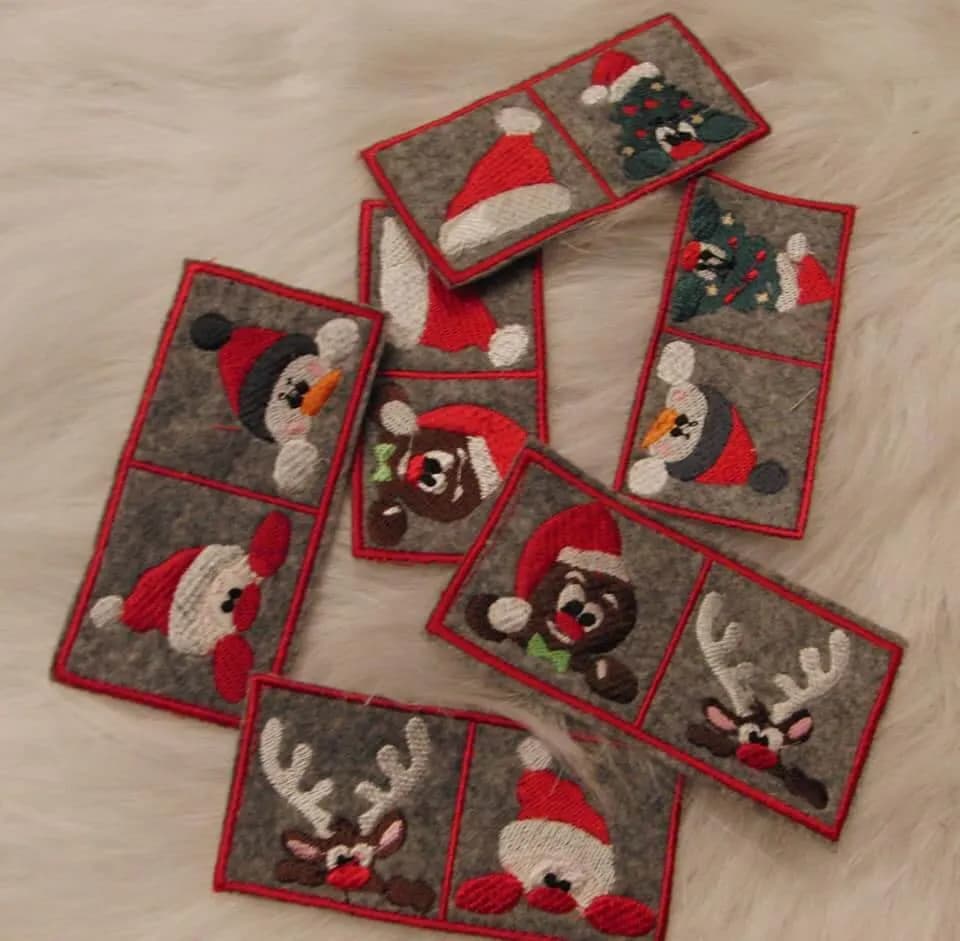 Stickdatei Weihnachten Set