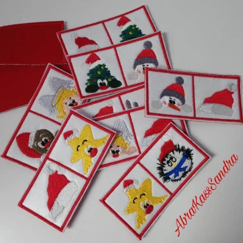 Stickdatei Weihnachten Set