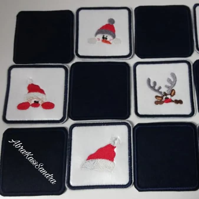Stickdatei Weihnachten Set