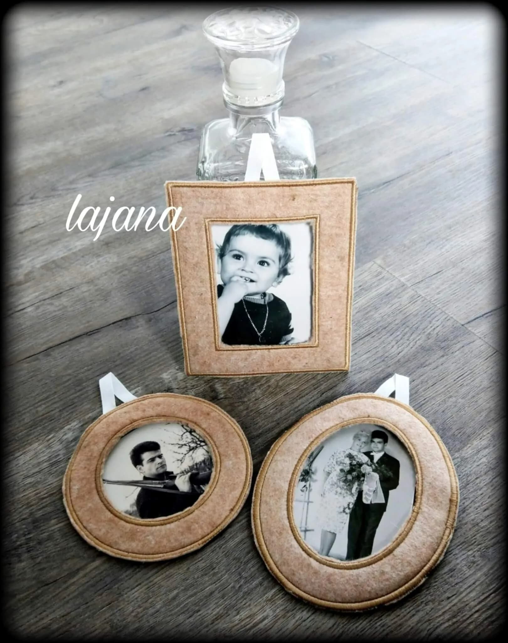 ITH Stickdatei Bilderrahmen