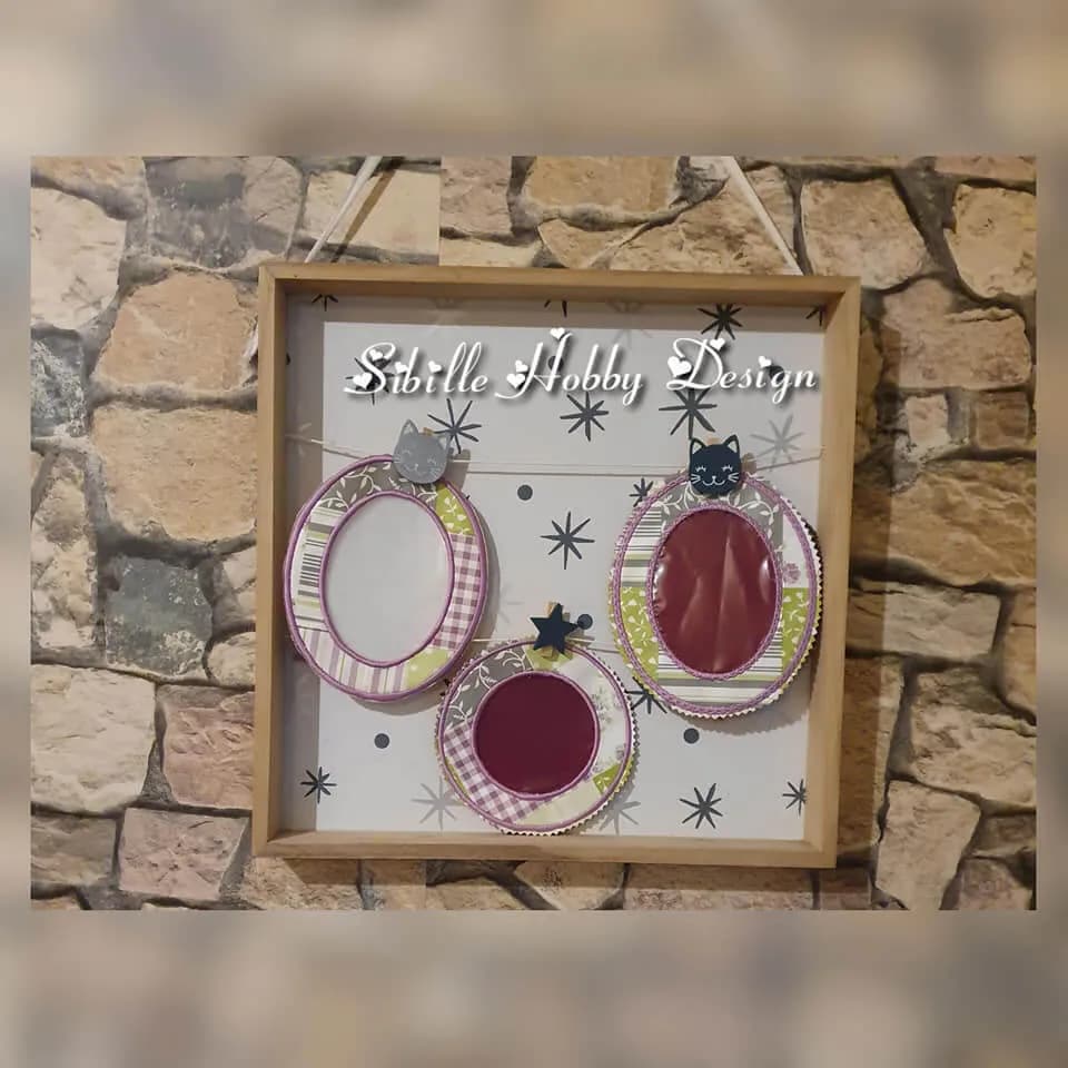 ITH Stickdatei Bilderrahmen