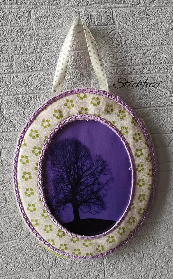 ITH Stickdatei Bilderrahmen