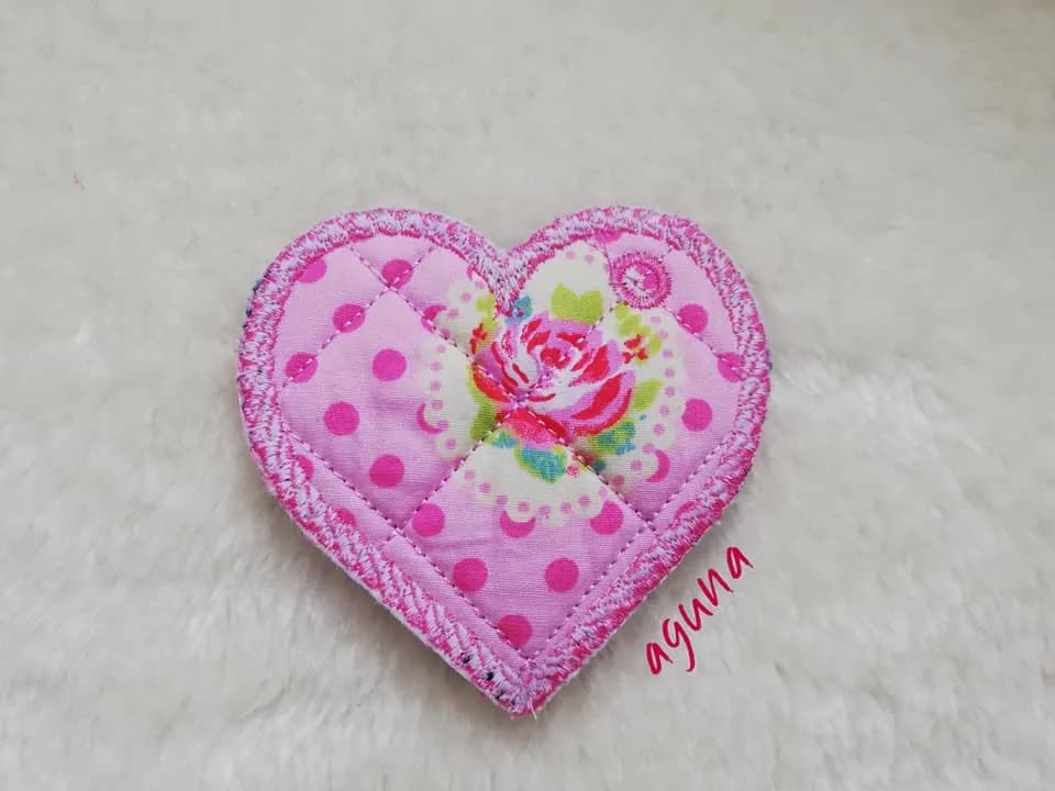 ITH Stickdatei Herzanhänger Set